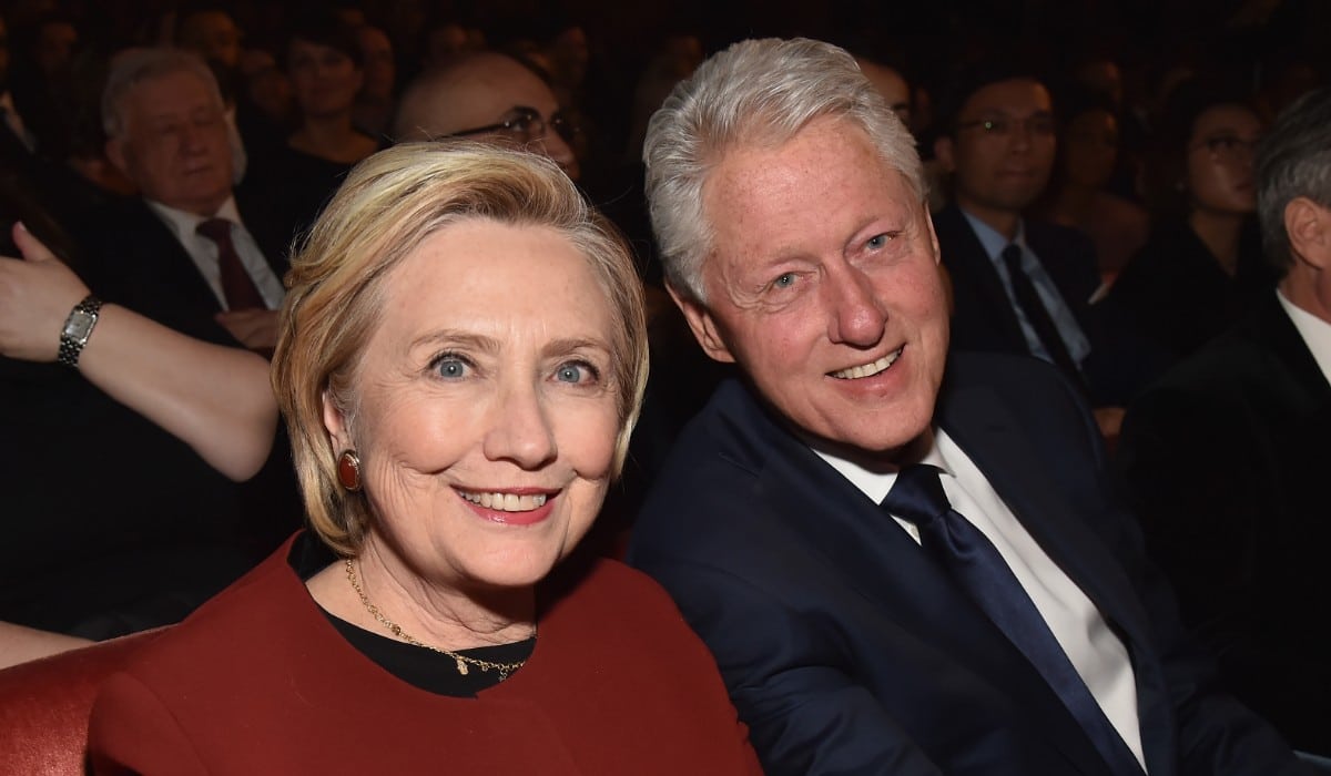 Daonlathaithe Hillery agus Bill Clinton