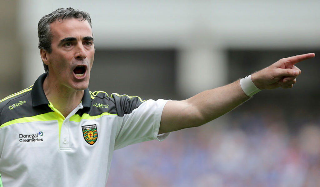 Jim McGuinness ar ais