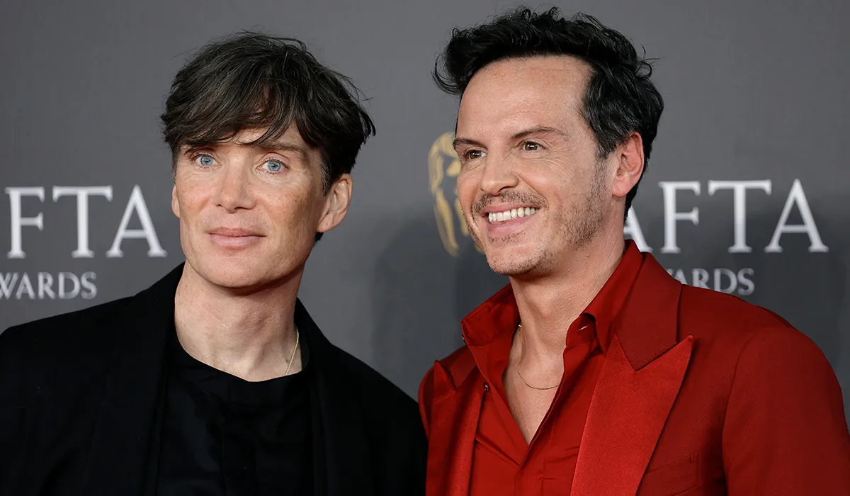 Ag na BAFTAs Cillain Murphy agus Andrew Scott