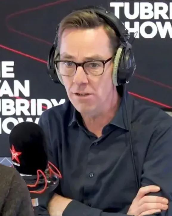 Ryan Tubridy as baile i London