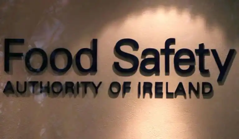 Aistarraingt phráinneach eisithe ag Údarás Sábháilteachta Bia na hÉireann (Food Safety Authority of Ireland, FSAI)