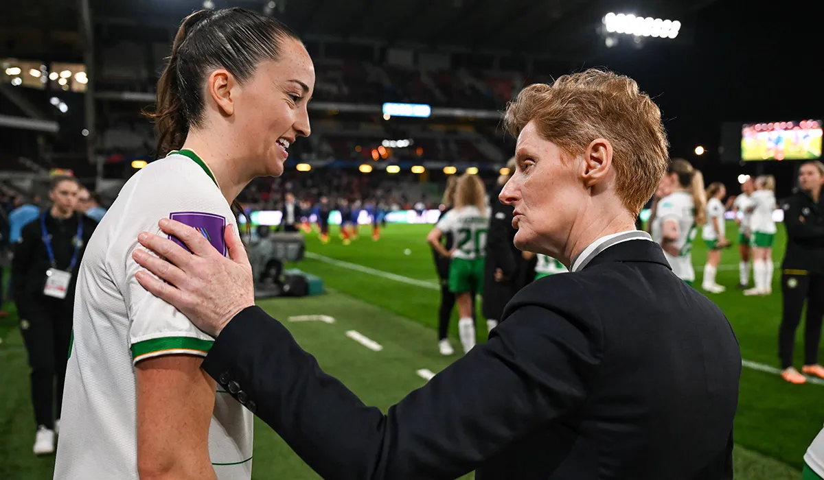 Eileen Gleeson le Anna Patten Pic: Stephen McCarthy/Sportsfile
