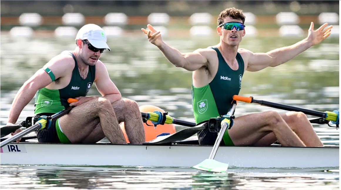 Philip Doyle agus Daire Lynch sna Cluichí Oilimpeacha 