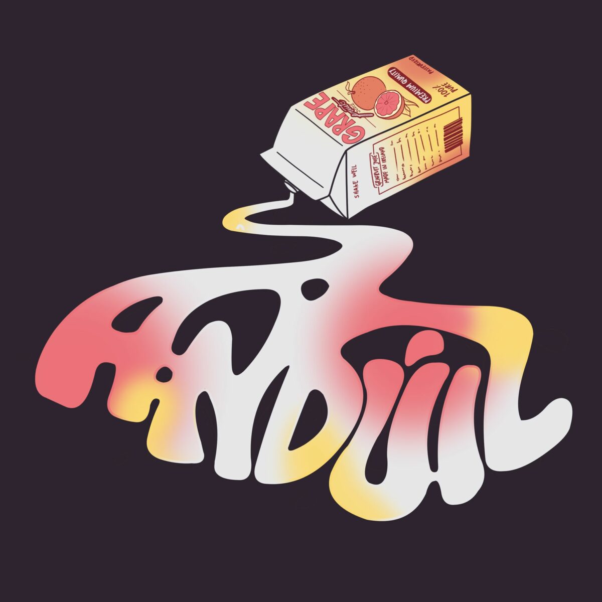 Ciallaíonn an t-ainm Andúil, ‘addiction’ i mBéarla, agus is tagairt é don eipidéim opióideach chomh maith leis an gcultúr tocsaineach (toxic) i dtionscal an cheoil