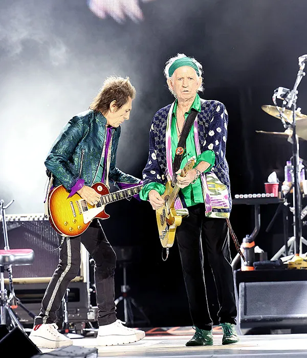 Ronnie Wood agus Keith Richards
