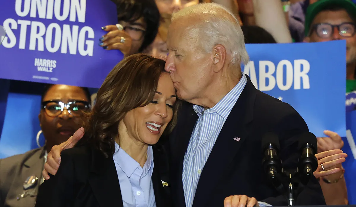 Kamala Harris agus Joe Biden