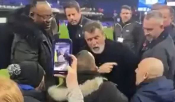 I ngearrthóg fhíse a tháinig ar líne, feictear Keane ag insint do leantóir amháin go mbuailfidh sé leis sa charrchlós lasmuigh