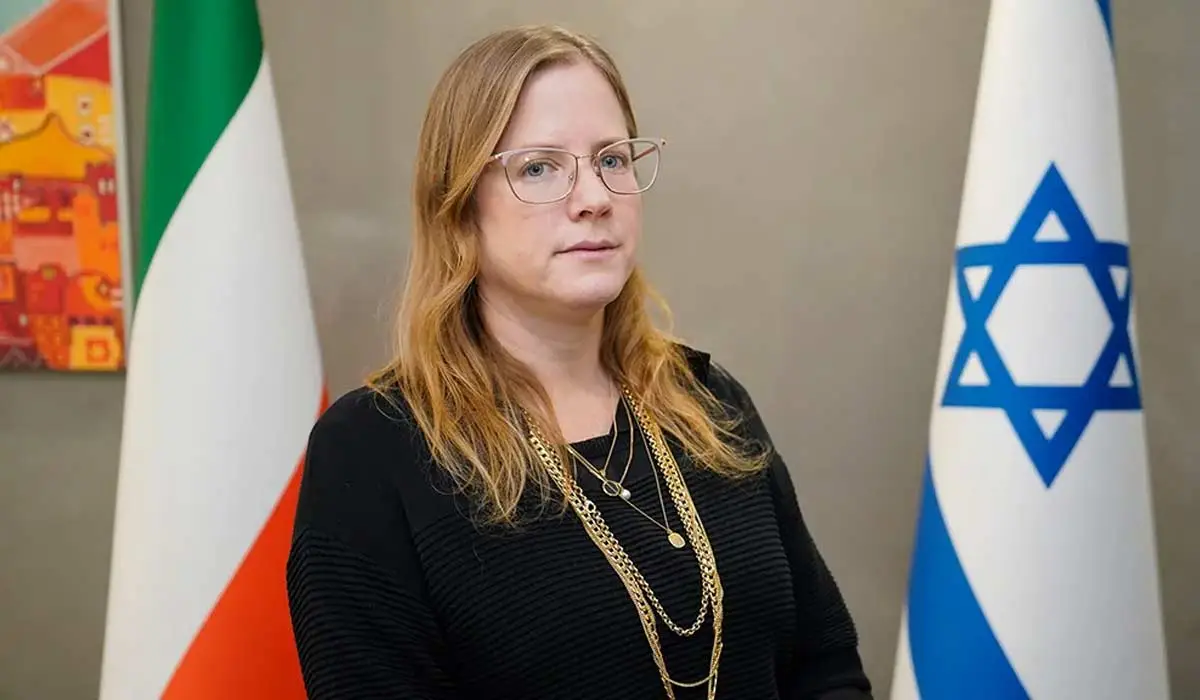 Ambasadóir Iosrael Dana Erlich. Pic: Niall Carson/PA Wire