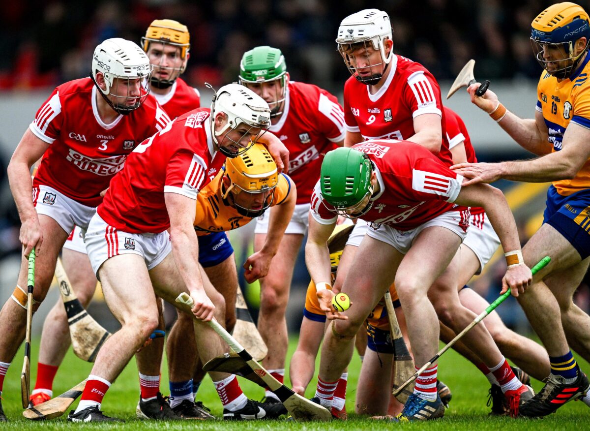 Cormac O'Brien of Cork in the game agaainst Clare
