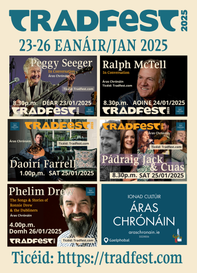 Peggy Seeger mar chuid de TradFest