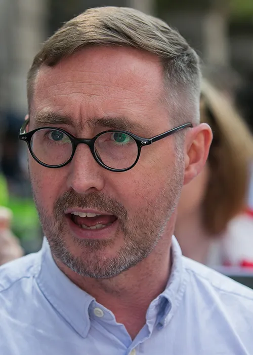 Eoin Ó Broin ag caint faoi RPZ
