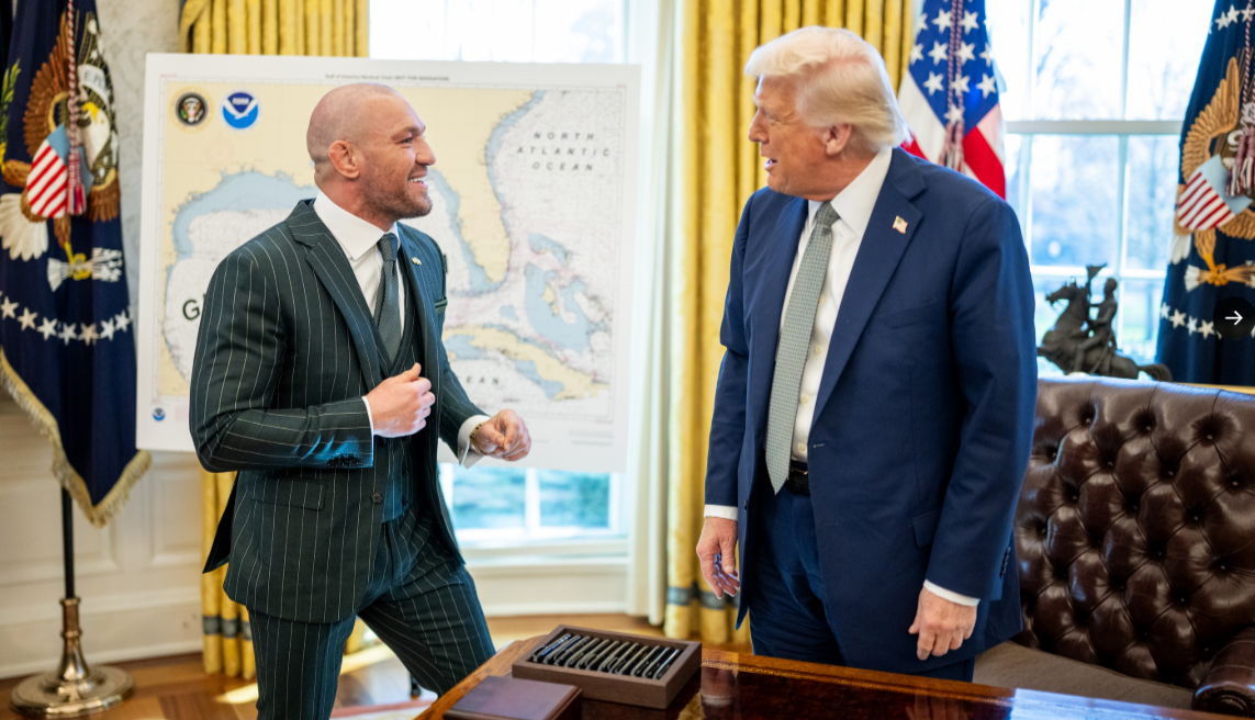 McGregor le Donald Trump
