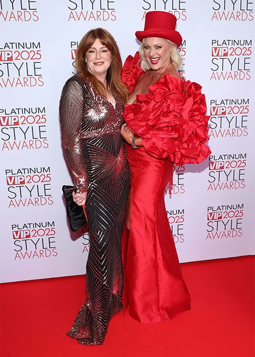 Bláthnaid agus Amanda Brunker ag na Style Awards