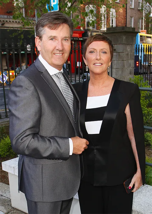 Daniel O’Donnell agus Majella O’Donnell. Pic: Phillip Massey/Getty Images
