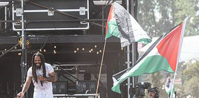 Bob Vylan ag Glastonbury