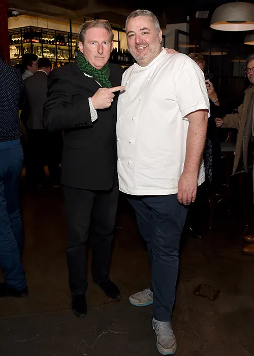 Richard Corrigan le Adrian Dunbar