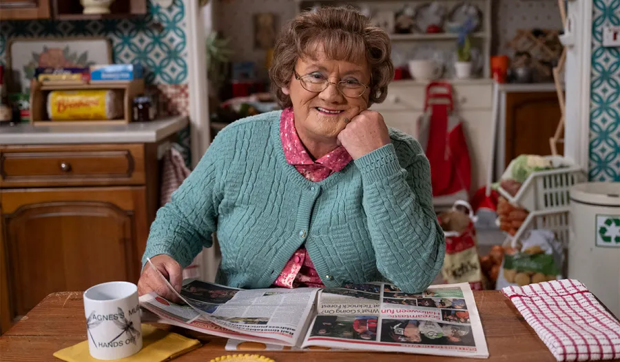 Tá Mrs Brown’s Boys á thaifeadadh os comhair lucht féachana beo – rud a mheasann Brendan a bheith fíorthábhachtach don seó