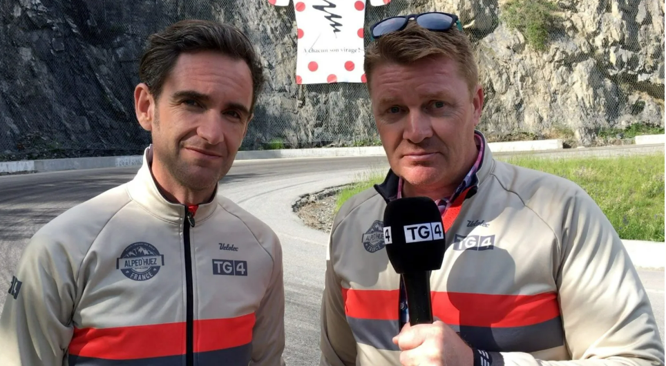 Pádraic Ó Cuinn agus Páidí Ó Lionáird le TG4