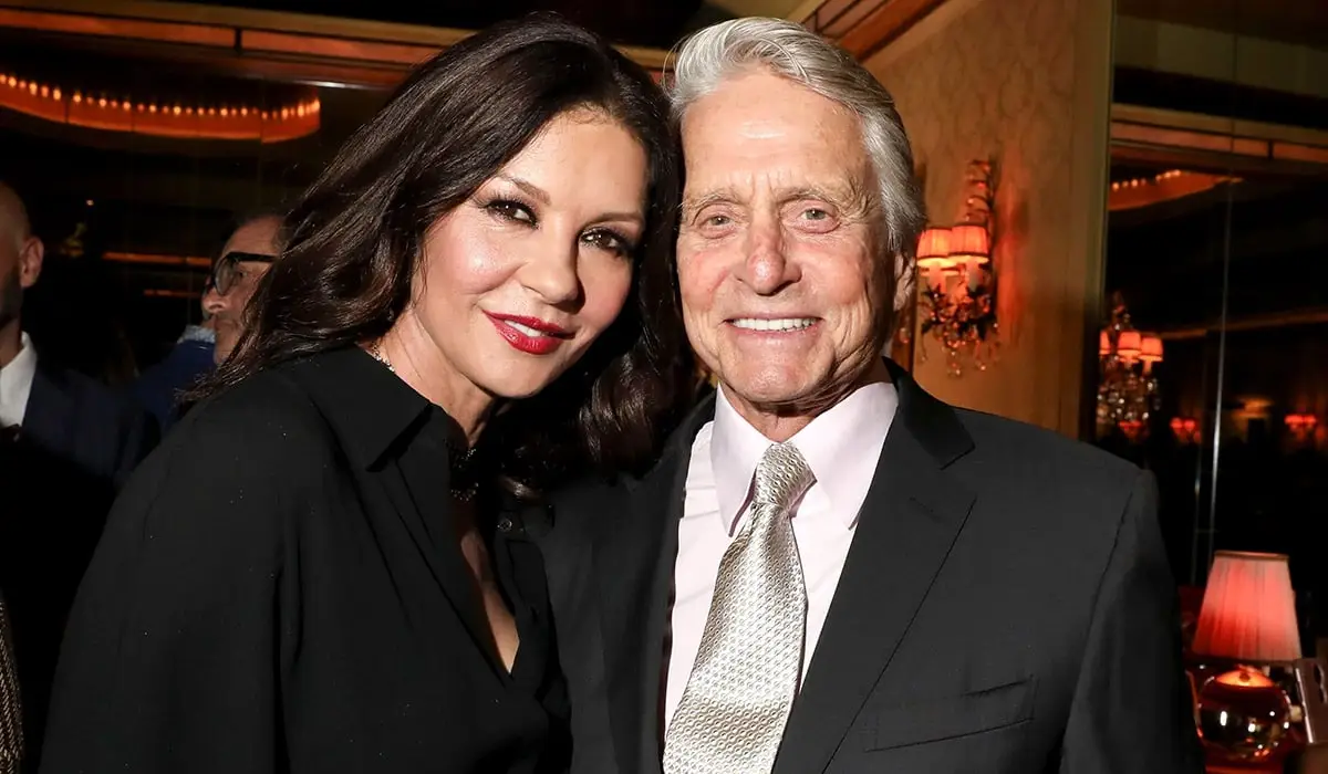 Catherine Zeta-Jones agus Michael Douglas