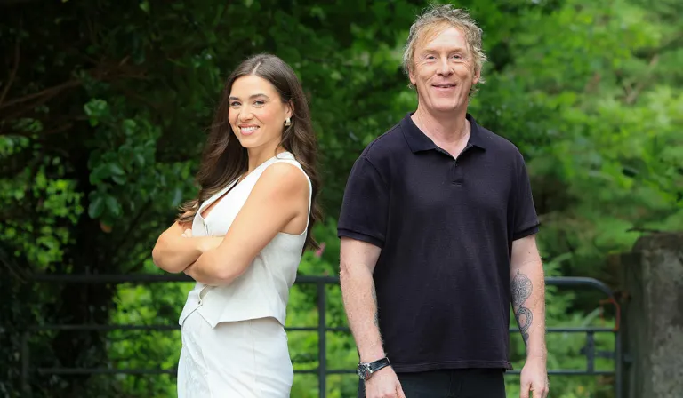 Siomha Ni Ruairc Hector O hEochagain TG4 credit Martina Regan credit Martina Regan