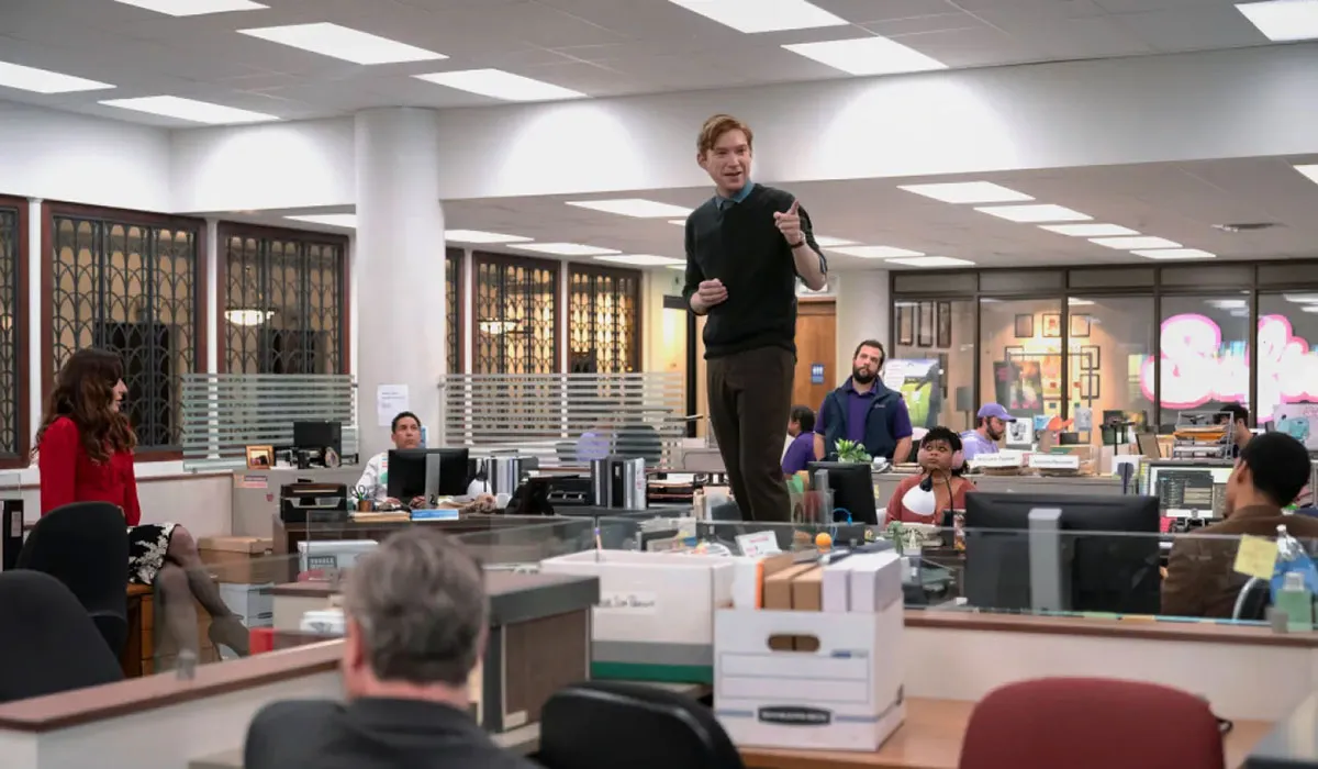 domhnall gleeson the paper