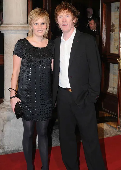 Hector Ó hEochagáin agus a bhean chéile Dympna