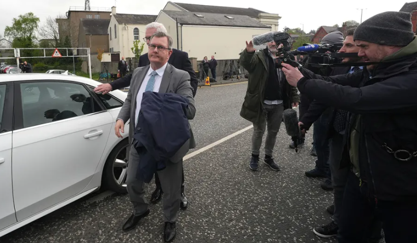 Jeffrey Donaldson Nial Carson PA Wire