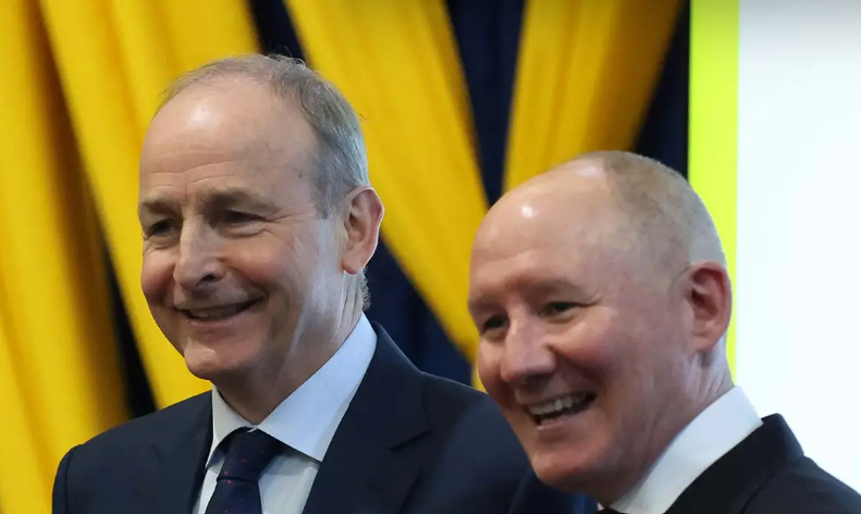 Jim Gavin Micheal Martin Stephen Collins Collins Photos