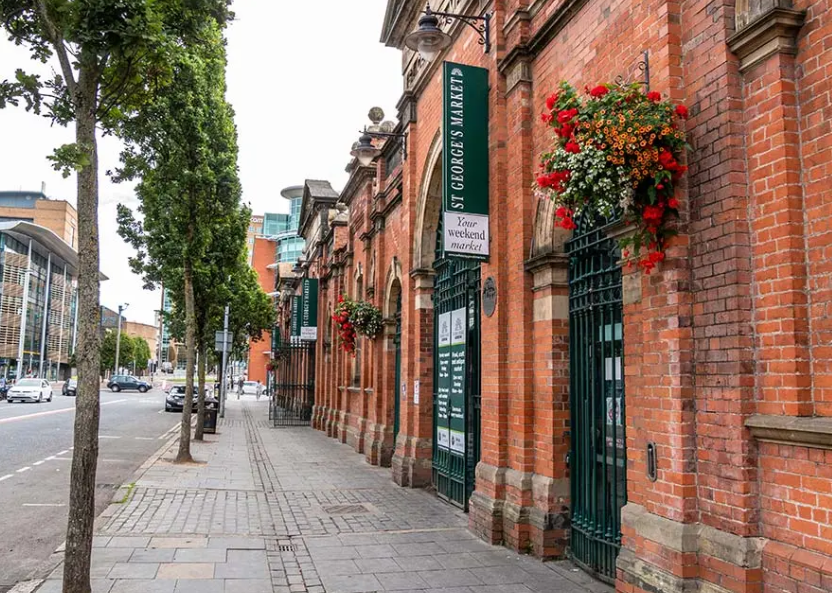 Margadh Naomh Seoirse Beal Feirste Getty