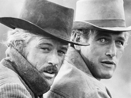Redford le Paul Newman i Butch Cassidy and the Sundance Kid