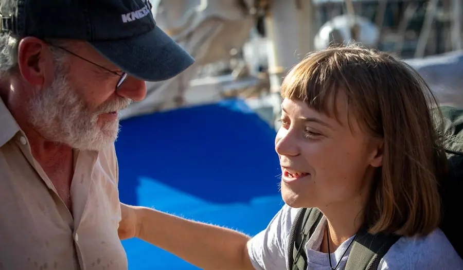 Liam Cunningham le Greta Thunberg