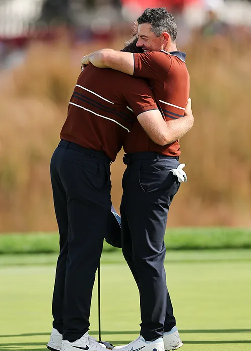 Rory McIlroy and Tommy Fleetwood