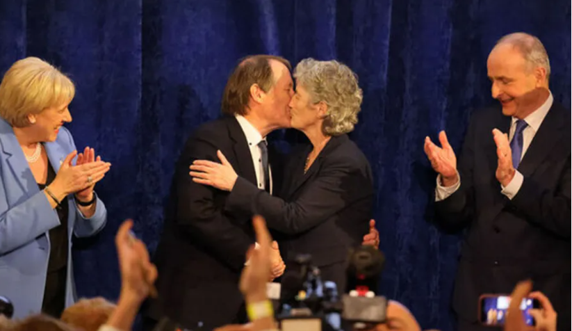 Catherine Connolly Brian McEnery Pictiur Eamonn Farrell Rolling News.ie