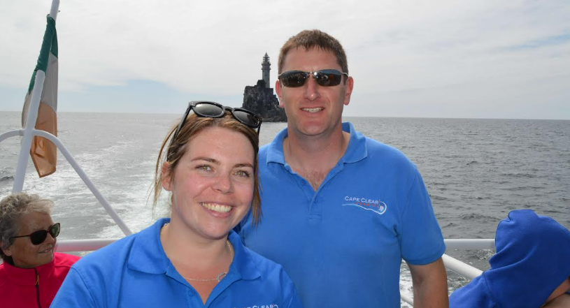 Bláithín Ní Dhonnabháin agus Shane O’Drisceoil