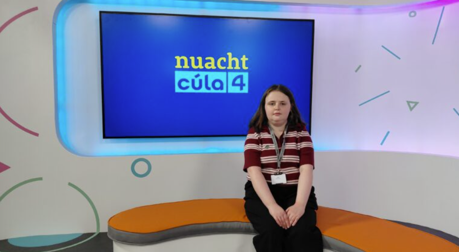 Aoife ar Nuacht Cúla 4