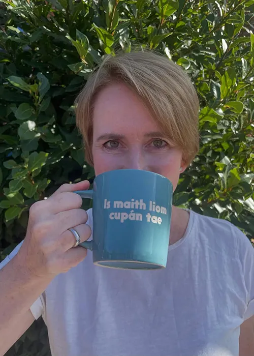 ‘Creidim go bhfuil na laethanta is gile amach romhainn.’