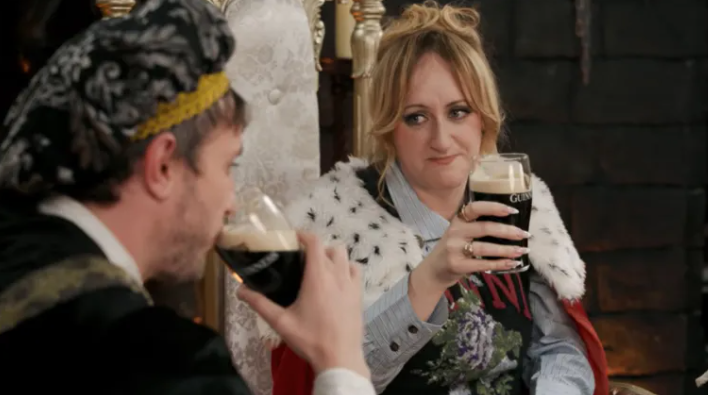 Bhi pionta Brittany nios fearr na ceann Paul. Pictiur Royal CourtYoutube