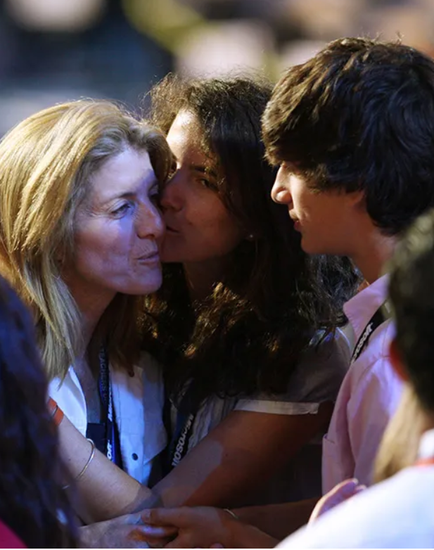 Caroline Tatiana agus Jack. Pictiur John MooreGetty Images