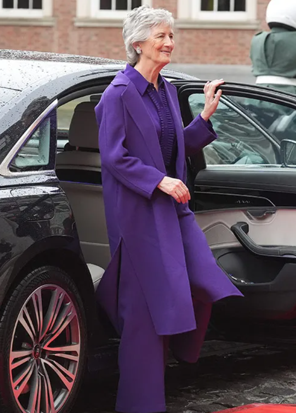 Uachtarán Connolly ag teacht go Caisleán Bhaile Átha Cliath. Pictiúr: Brian Lawless/PA Wire