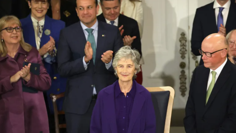 Ár nUachtarán nua Catherine Connolly
