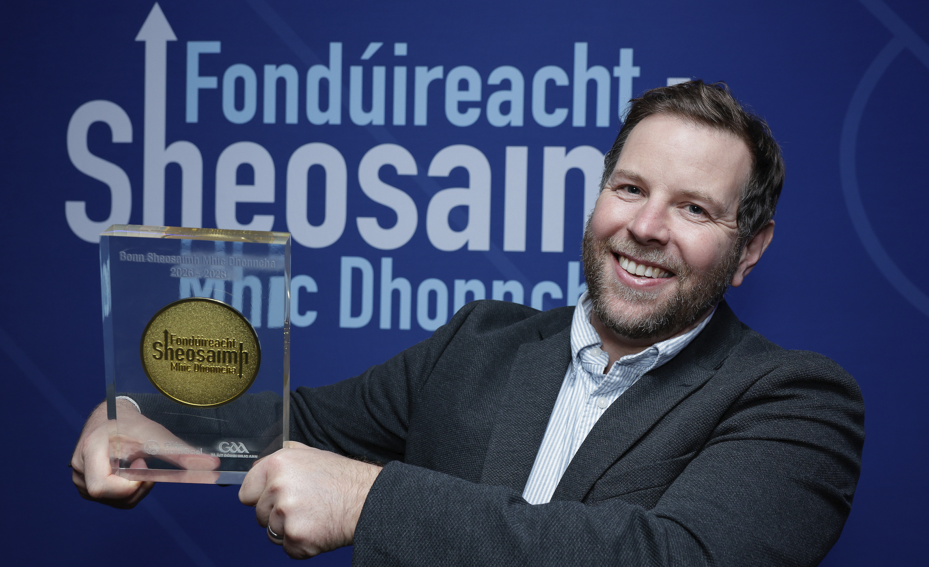 Aodán Ó Ceallaigh ó Naomh Uinsionn CLG, Áth Cliath leis an bhonn óir de