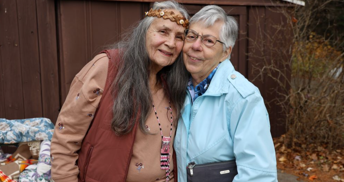 Tinker Schuman agus an tSiúr Eileen McKenzie