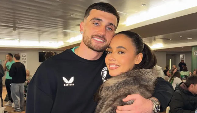 Troy agus Lauren Bowry. Pic: Lauren Bowry/Instagram