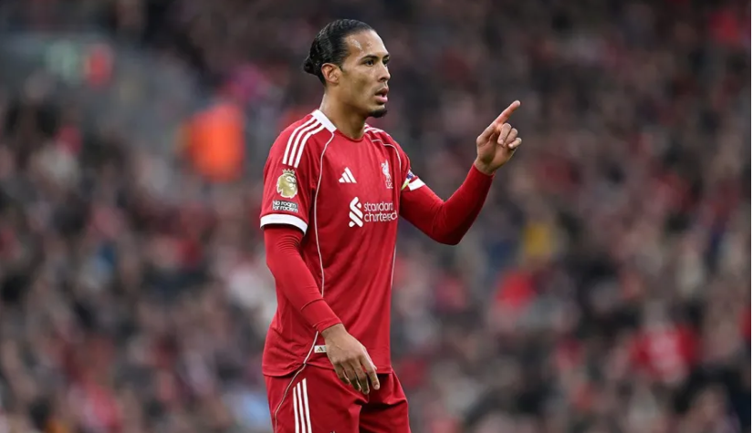 Virgil Van Dijk. Pictiur Shaun BotterillGettyImages