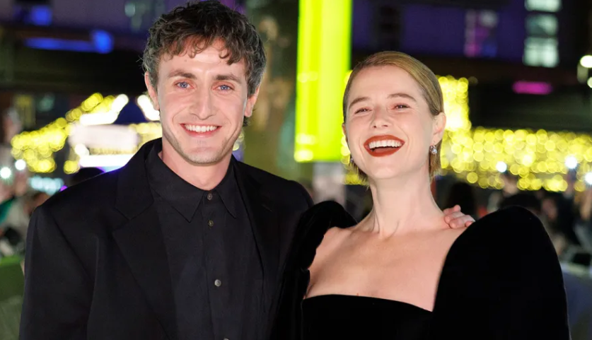 Paul Mescal agus Jessie Buckley. Pictiur Andres Poveda