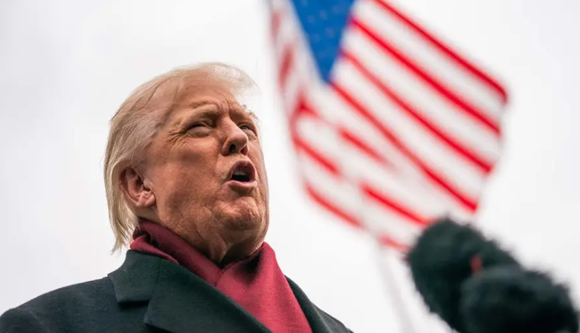 Trump. Pictiur Allison RobbertDon Washington Post tri Getty Images