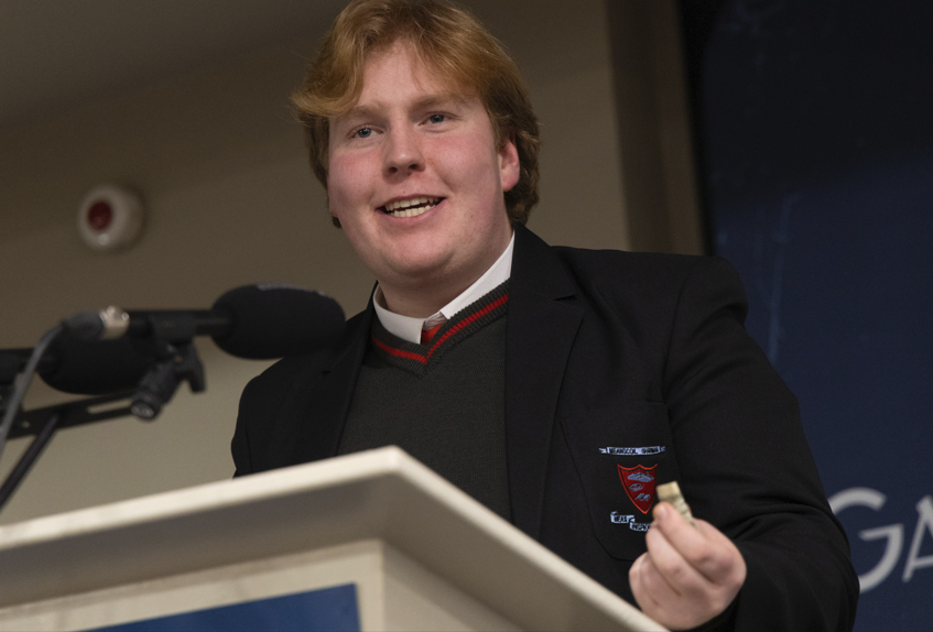 Éanna Ó Raghallaigh, foireann shinsear, Meánscoil Gharman
