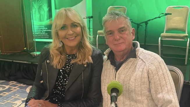 Peadar  Ó Riada le Miriam O'Callaghan 