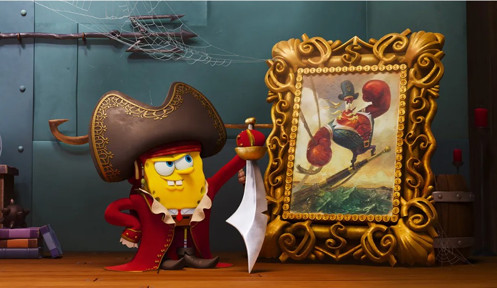 An Scannan SpongeBob Ca Bhfuil SquarePants Pictiur Paramount AnimationNickelodeon Movies 1