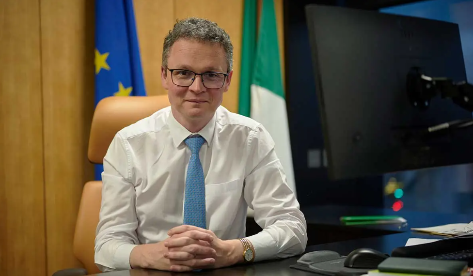 An tAire Patrick ODonovan. Pictiur Sean Dwyer